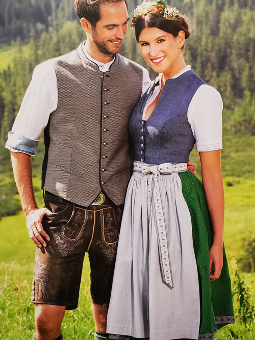 Dirndl just arrived from Germany Sizes from 12 to 20 100 % Cotton